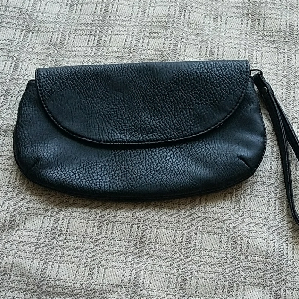 Lucky brand black wrist bag